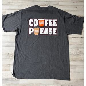 Whataburger Stay Sippin Coffee tee sz L EUC
